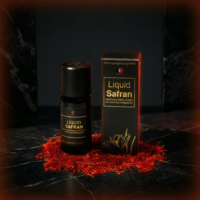 Liquid Safran 10ml Flasche im Slider-Bild