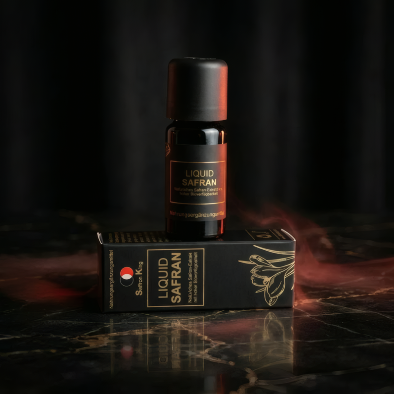 Liquid Safran 10ml Flasche, flüssiger Safranextrakt von Saffron King